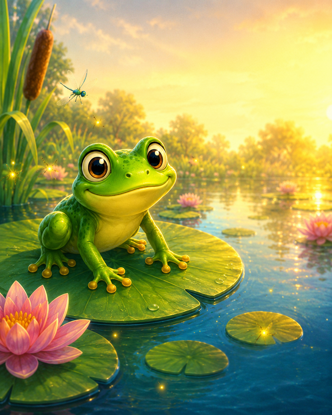 Eugene The Wayward Frog promotional image